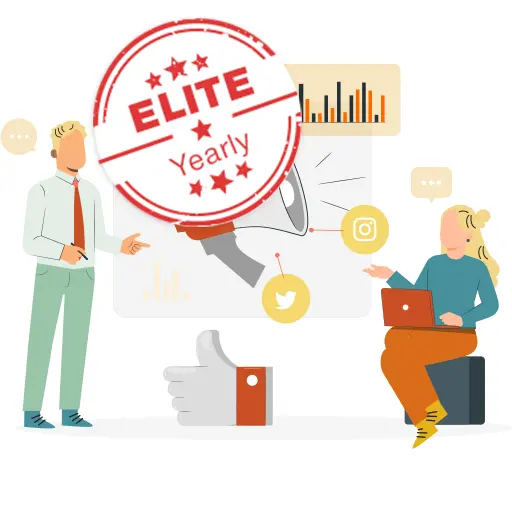 Social Media Optimization (SMO) - Elite package (yearly)